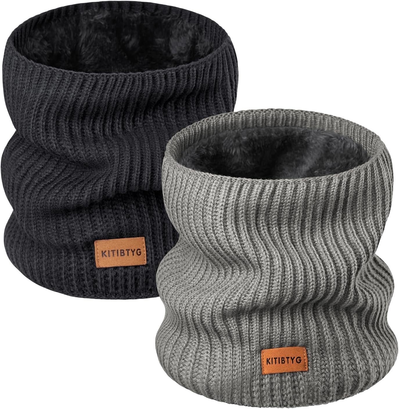 Winter Neck Gaiters Ski Mask Men Women - Thermo-Friendly Fleece Face Mask