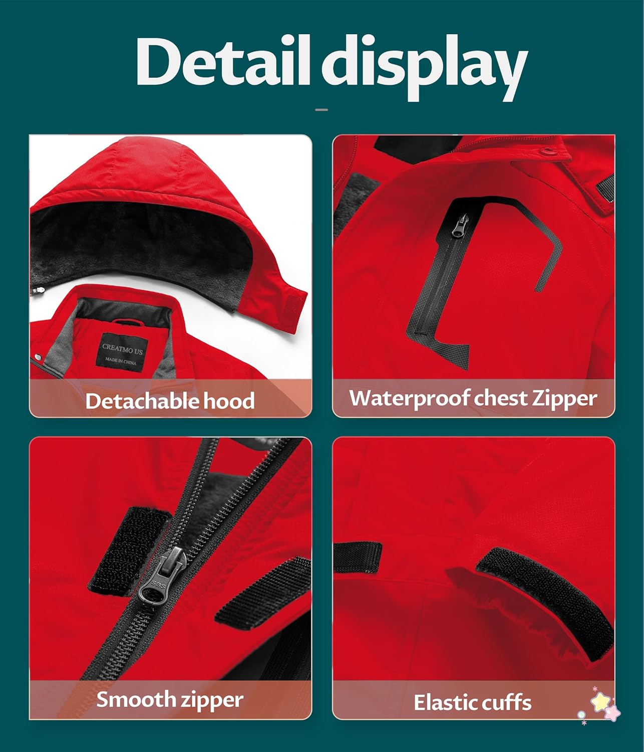 Kids Waterproof Ski Jacket Starter Package