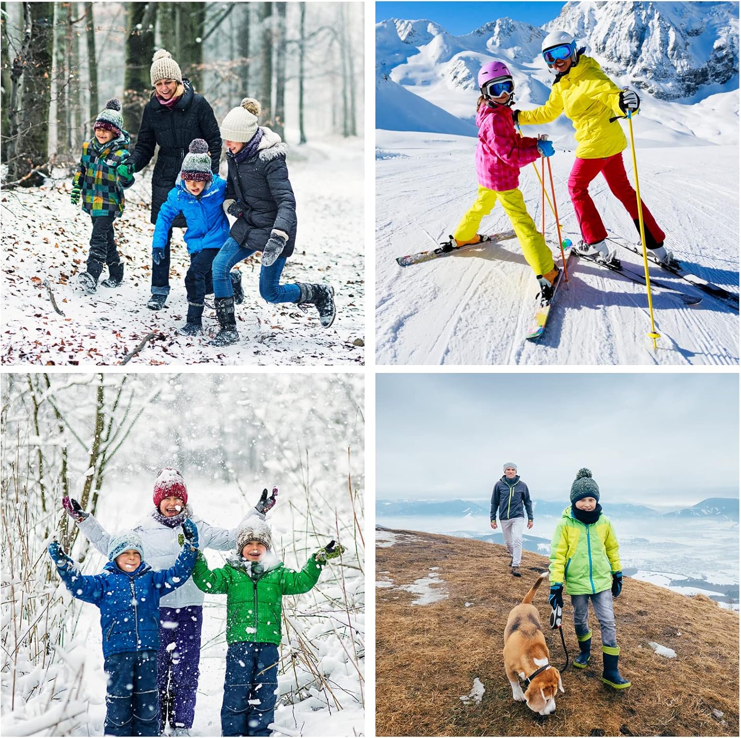 ENDiram Boys Waterproof Ski Jacket - Kids Winter Snow Coort