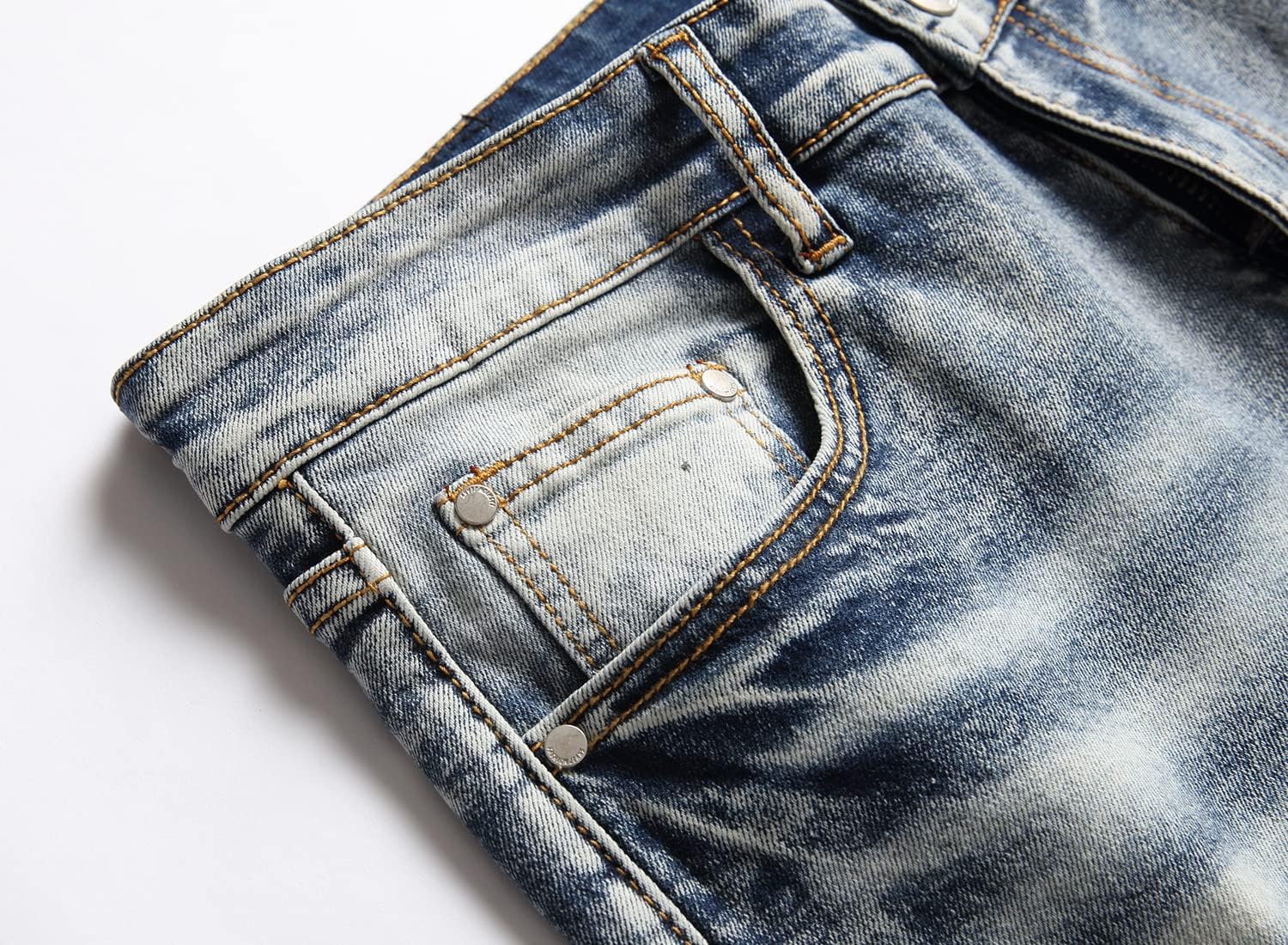 Patch Ripped Jeans