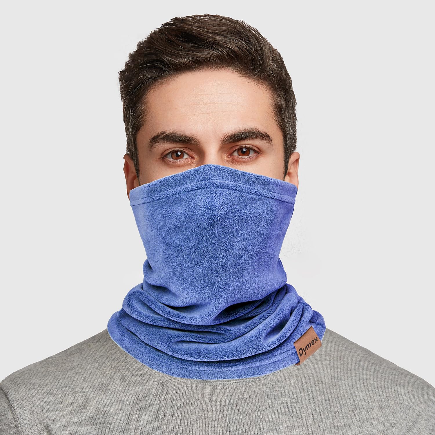 Dymex Winter Neck Warmer Gaiter Mask - Soft Windproof for Men Women