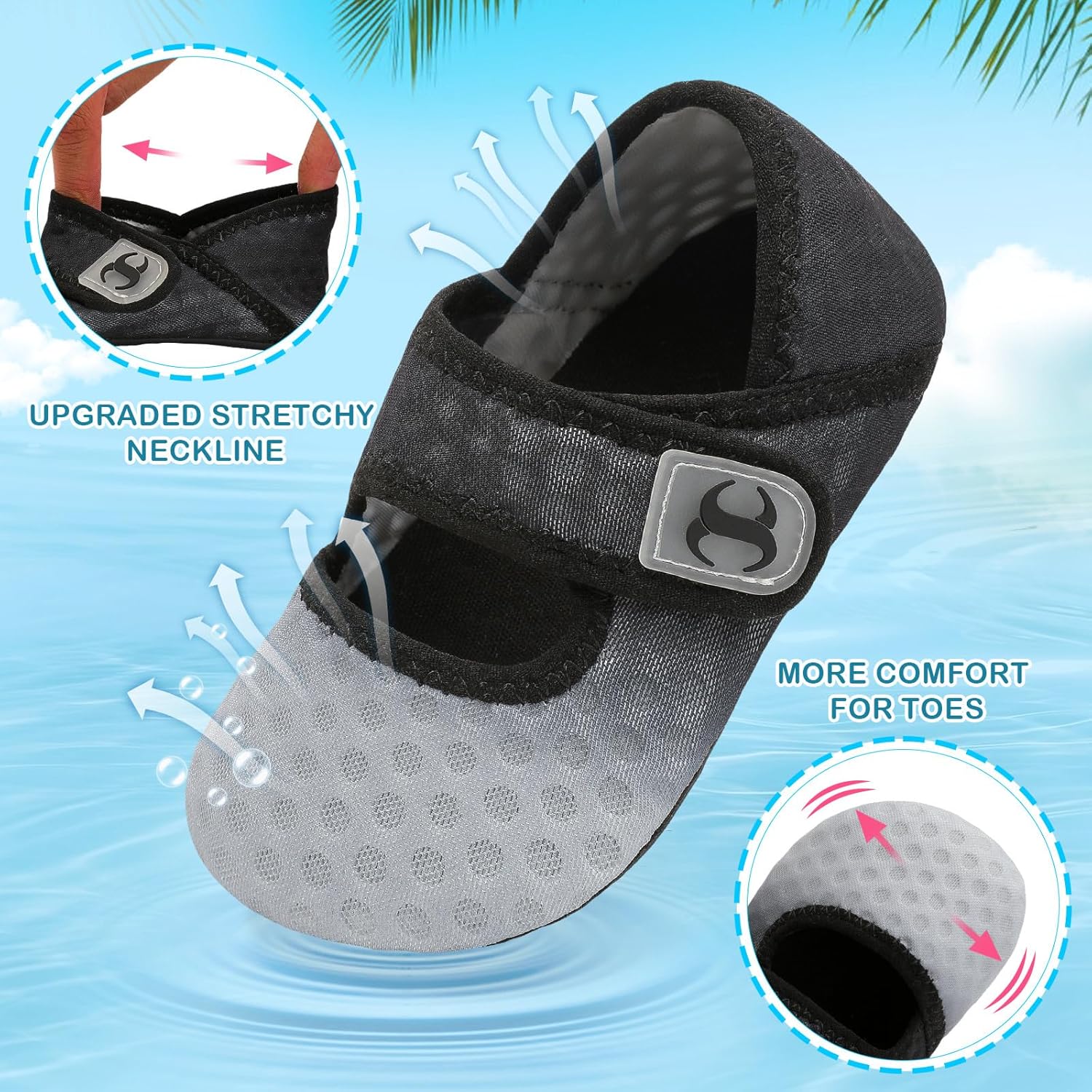 Quick-Dry Comfortable Toddler Beach Shoes