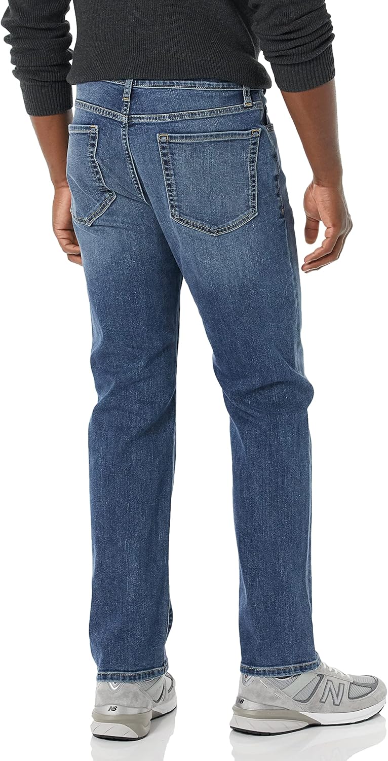 Amazon Essentials Mens Straight-Fit High Stretch Jean