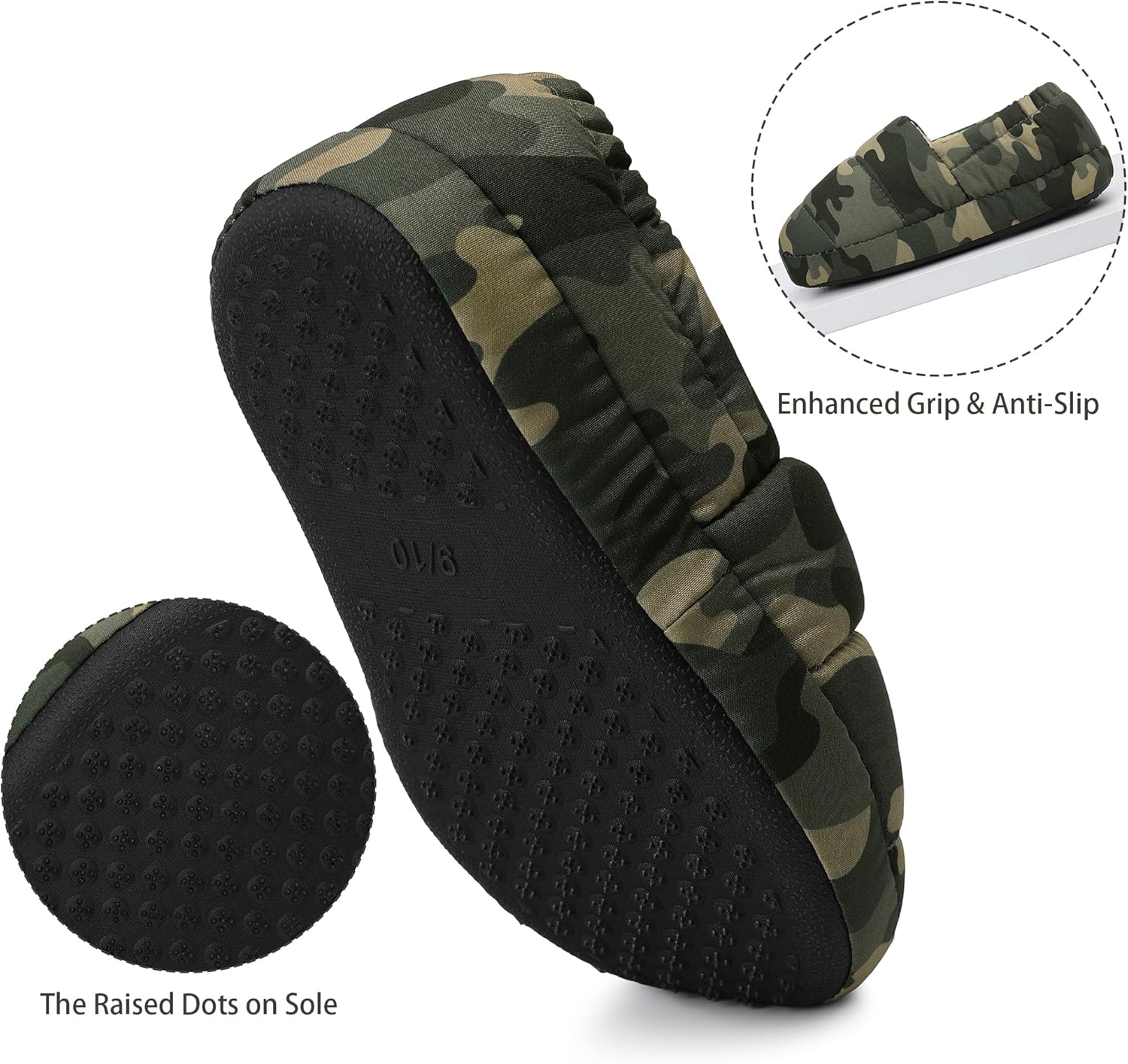 Bigwow Toddler Camo Slippers