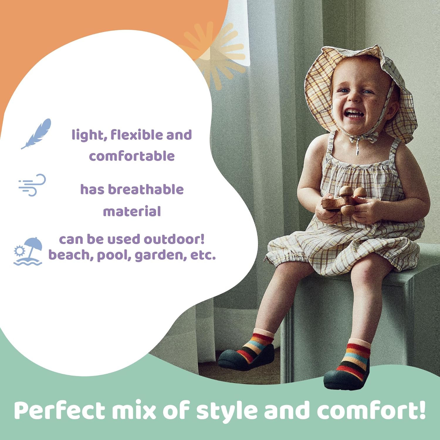 35 Toddler Sock Shoes with Animal Design