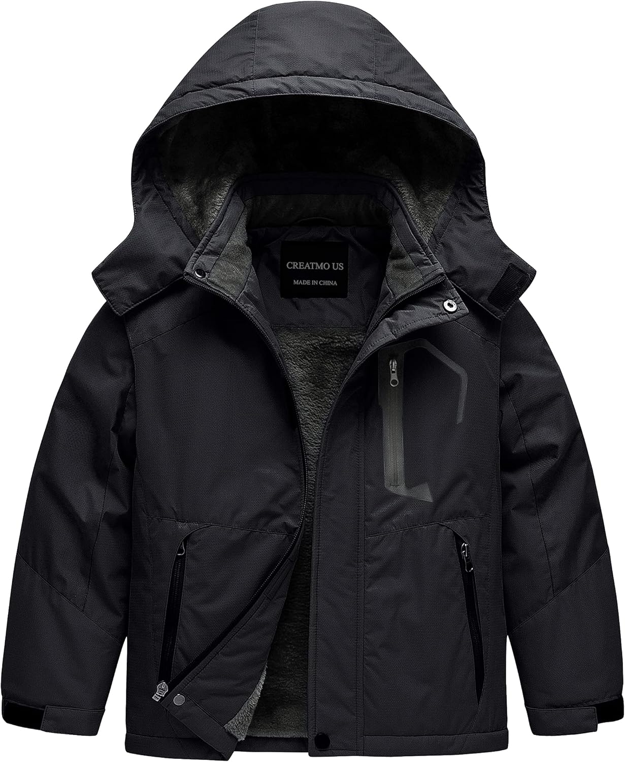 Explore the Adventure with CREATMO US Boys Waterproof Ski Jacket