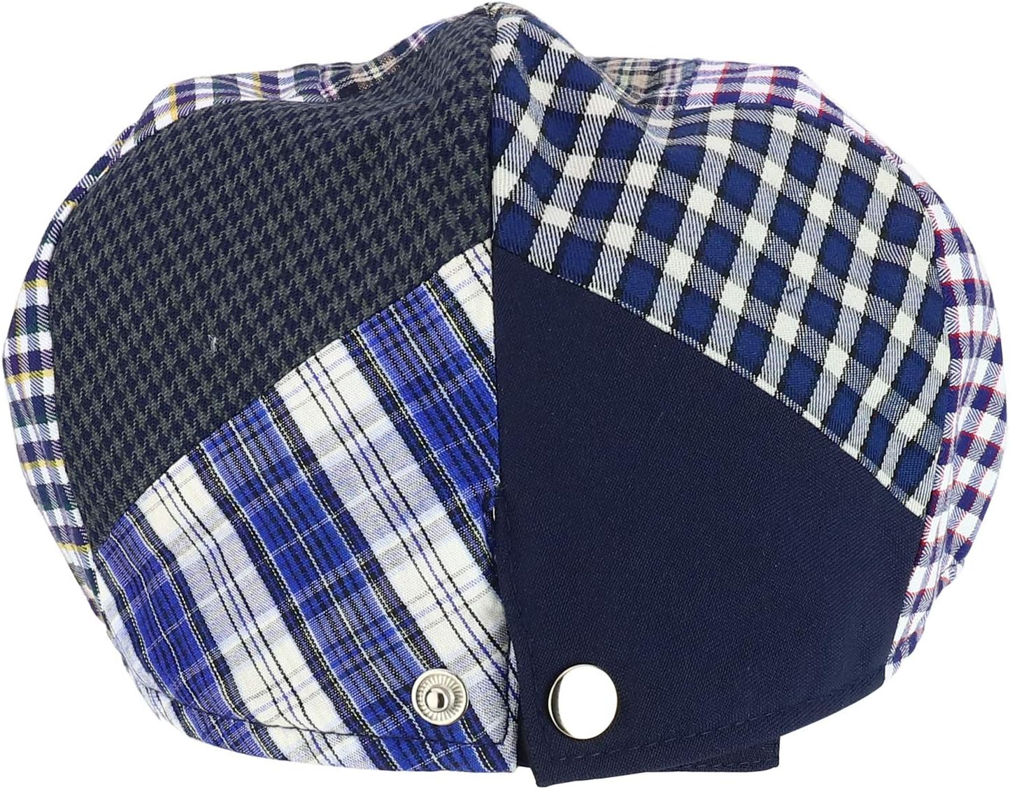 Mens Stylish summer ivy cap with adjustable snap buttons
