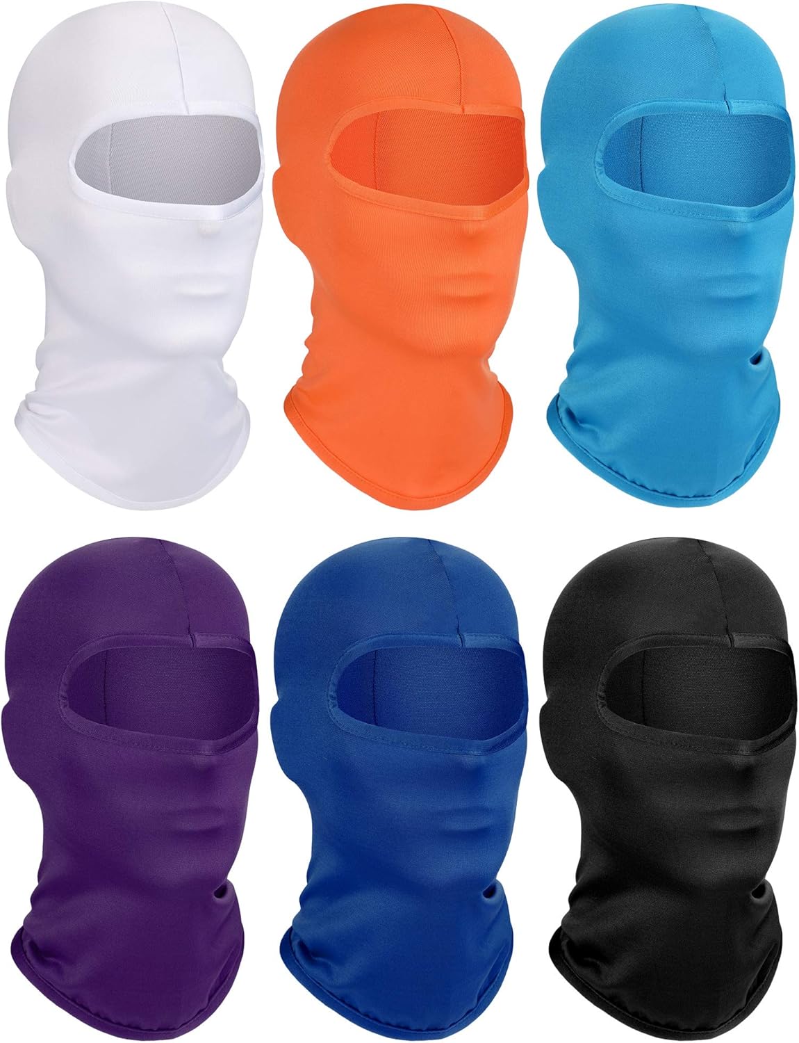 Geyoga 6-Piece Ski Mask Kids Balaclava Winter Comfort Style