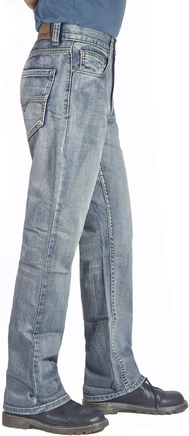 Flypaper Bootcut Mens Jeans Fashionable Durable for Work