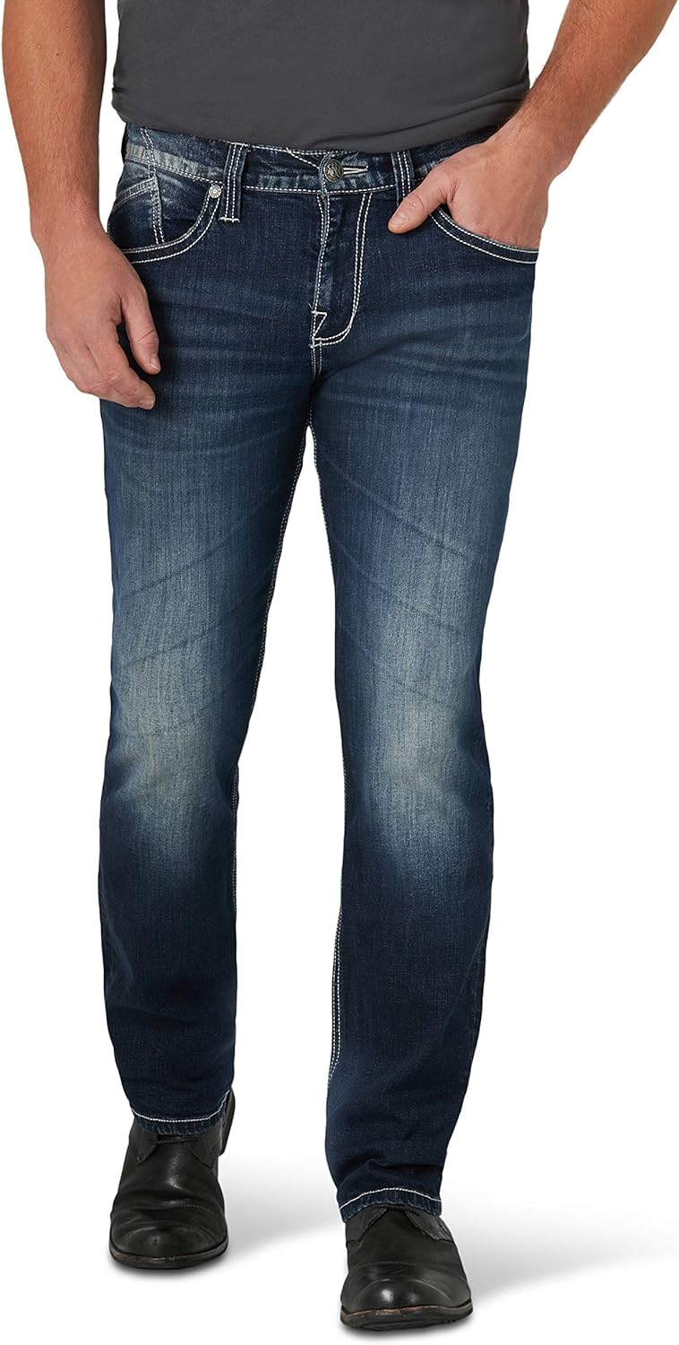 Rock Republic Slim Straight Jeans for Men Comfort Style