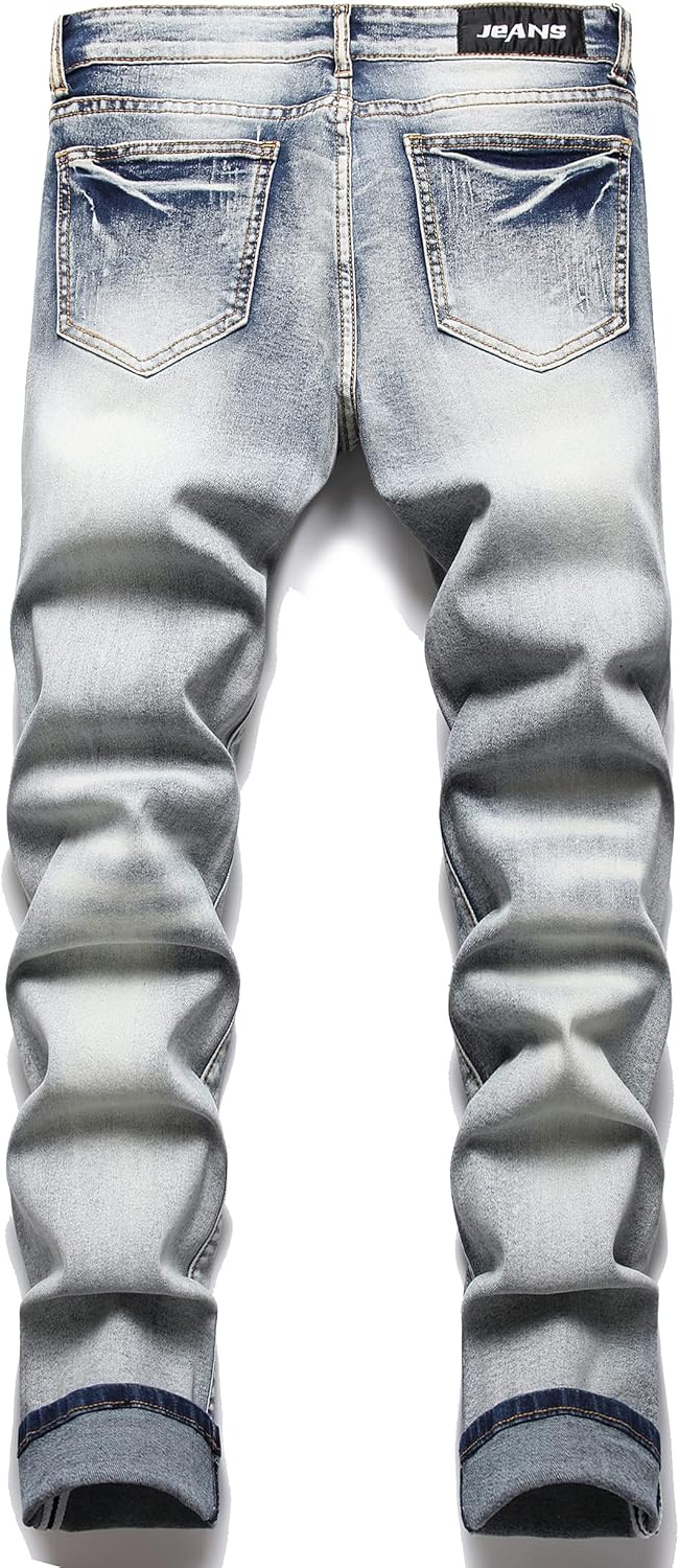 Patch Ripped Jeans