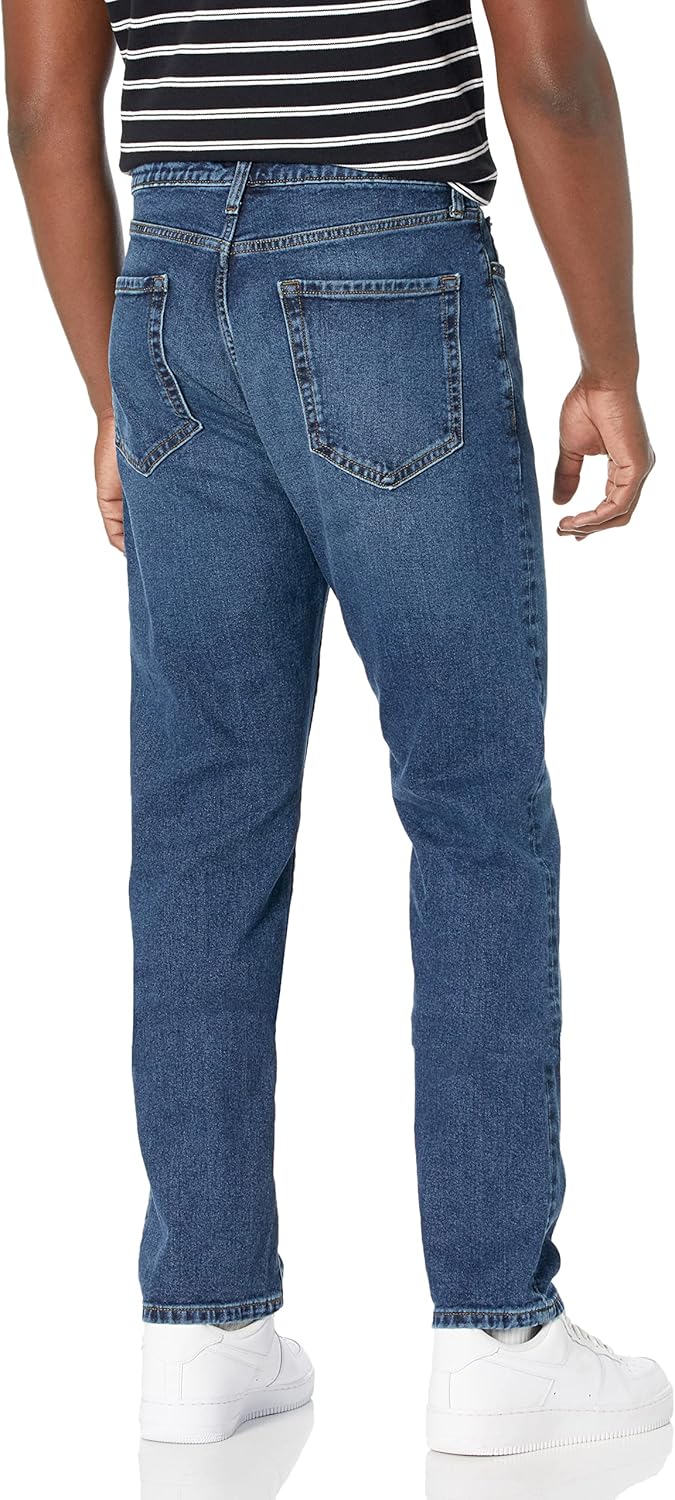 Amazon Essentials Mens Relaxed-Fit Stretch Jean