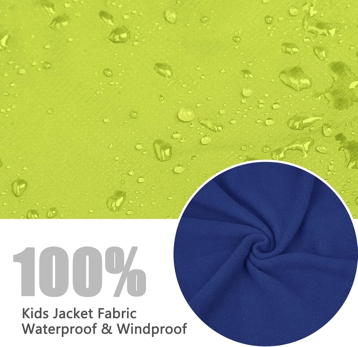 ENDiram Boys Waterproof Ski Jacket - Kids Winter Snow Coort