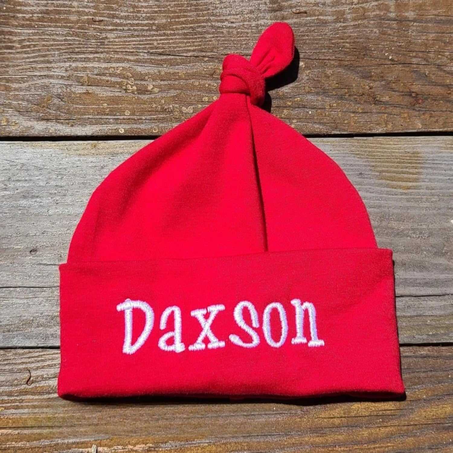 Personalized Embroidered Baby Cap Newborn Gifts for Boys Girls