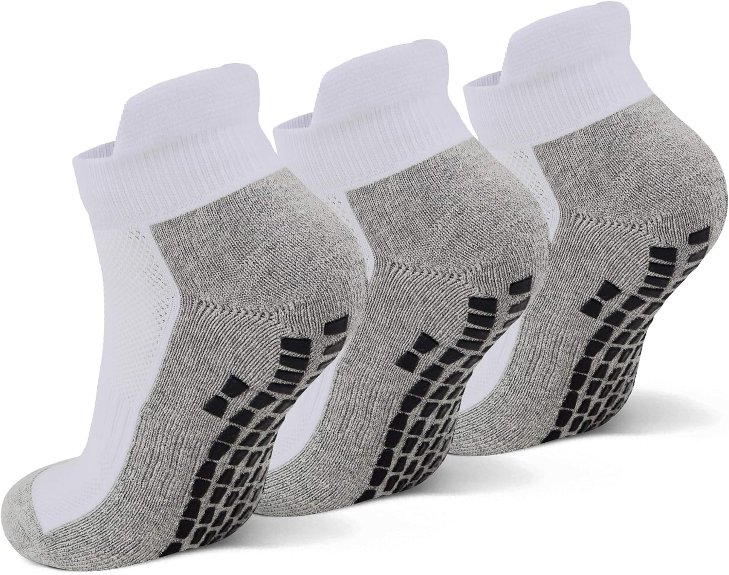 JHMNo Show Anti Slip Socks for Athletes