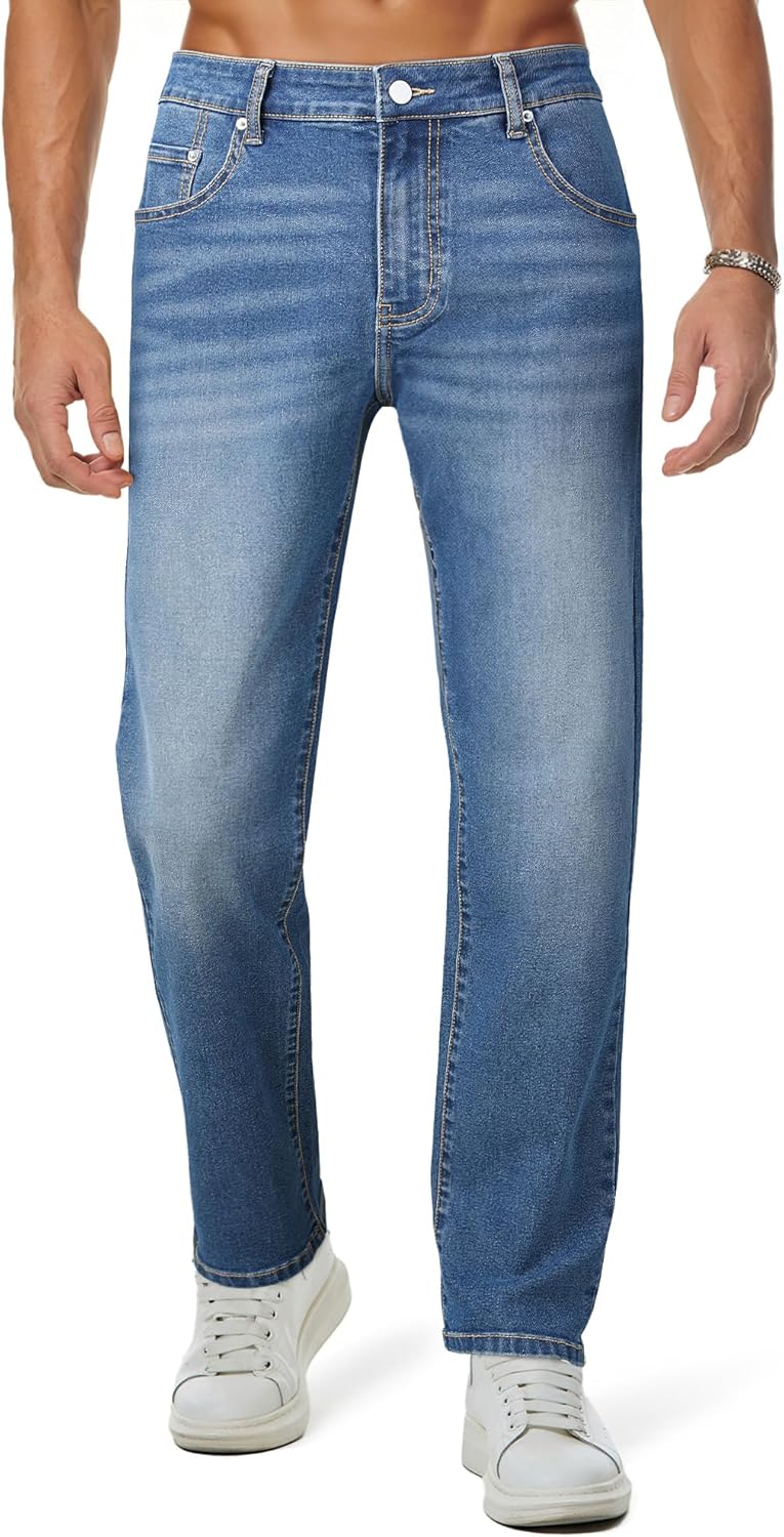 JMIERR Mens Classic Stretch Denim Pants