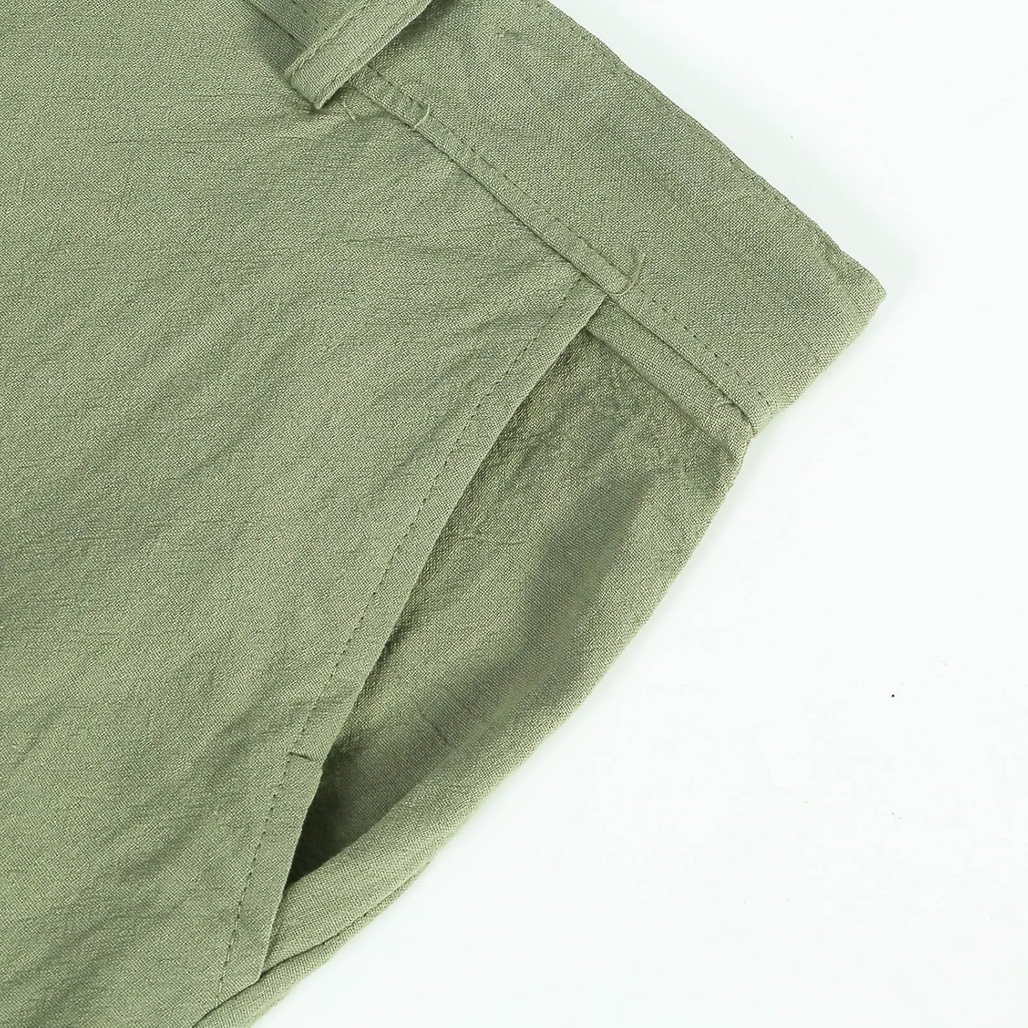 Stylish Slim-Fit Linen Bermuda Short for Men