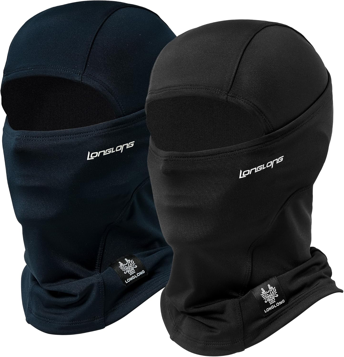 LONGLONG Balaclava Ski Mask Double-Layer Full Face Mask for Skiing Snowboarding