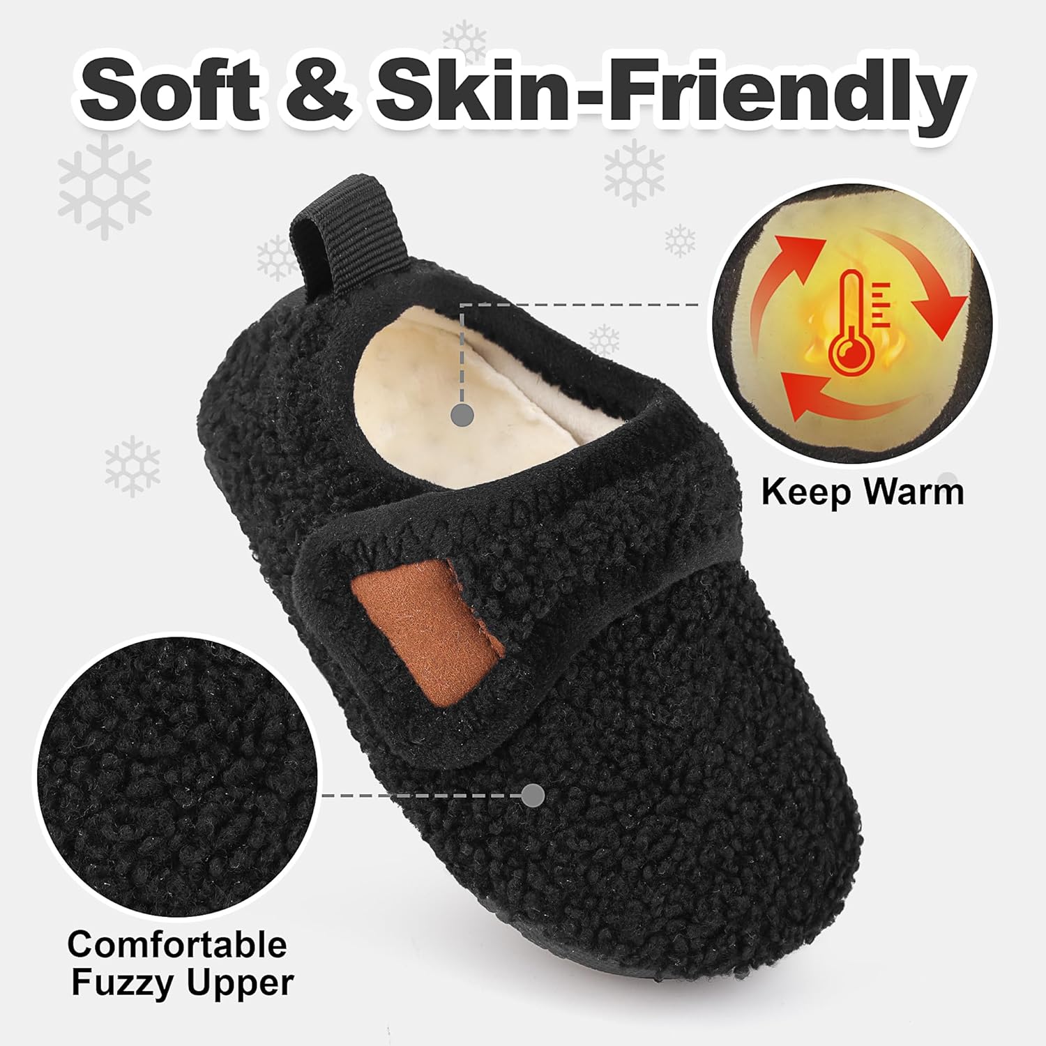 Cozy Toddler Safety Slippers