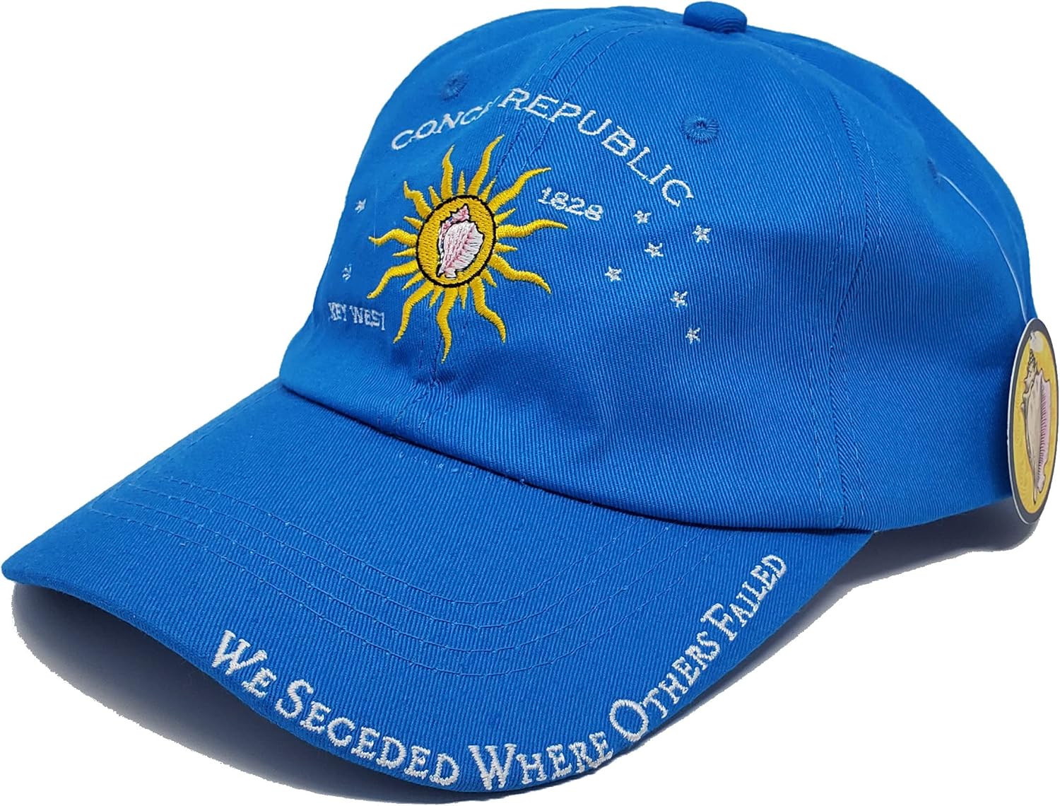 Key West Flags Conch Republic 100 Cotton Baseball Cap