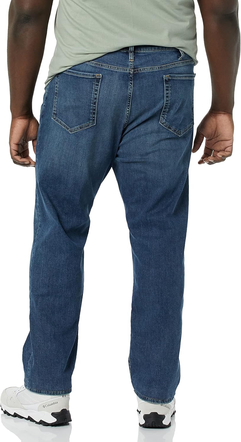 Amazon Essentials Mens Straight-Fit High Stretch Jean