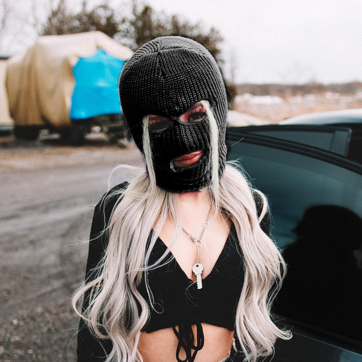 Warm Ski Mask for Winter Sports