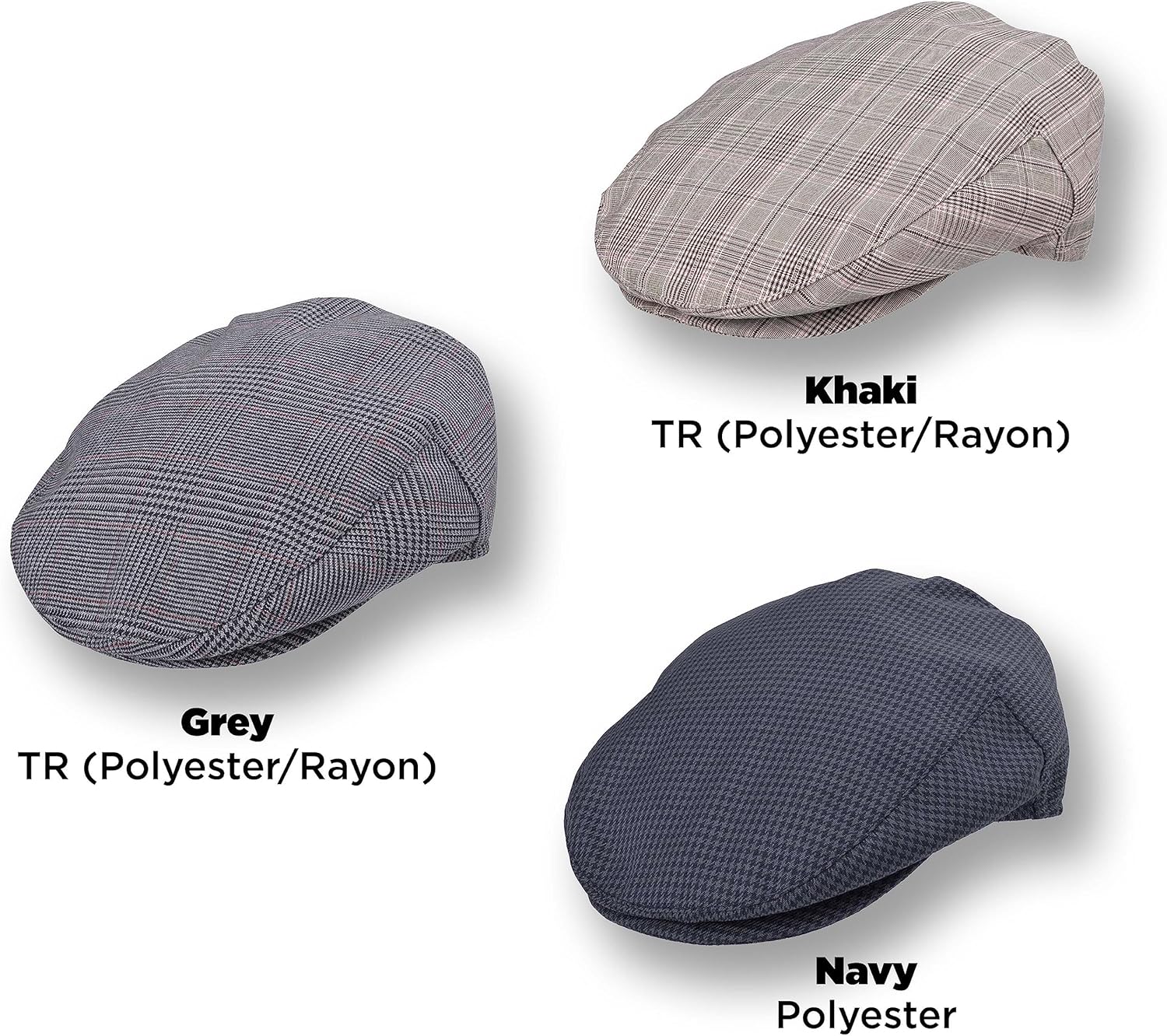 Bigalli Ivy Cap - Soft Durable Newsboy Hats for Men Women