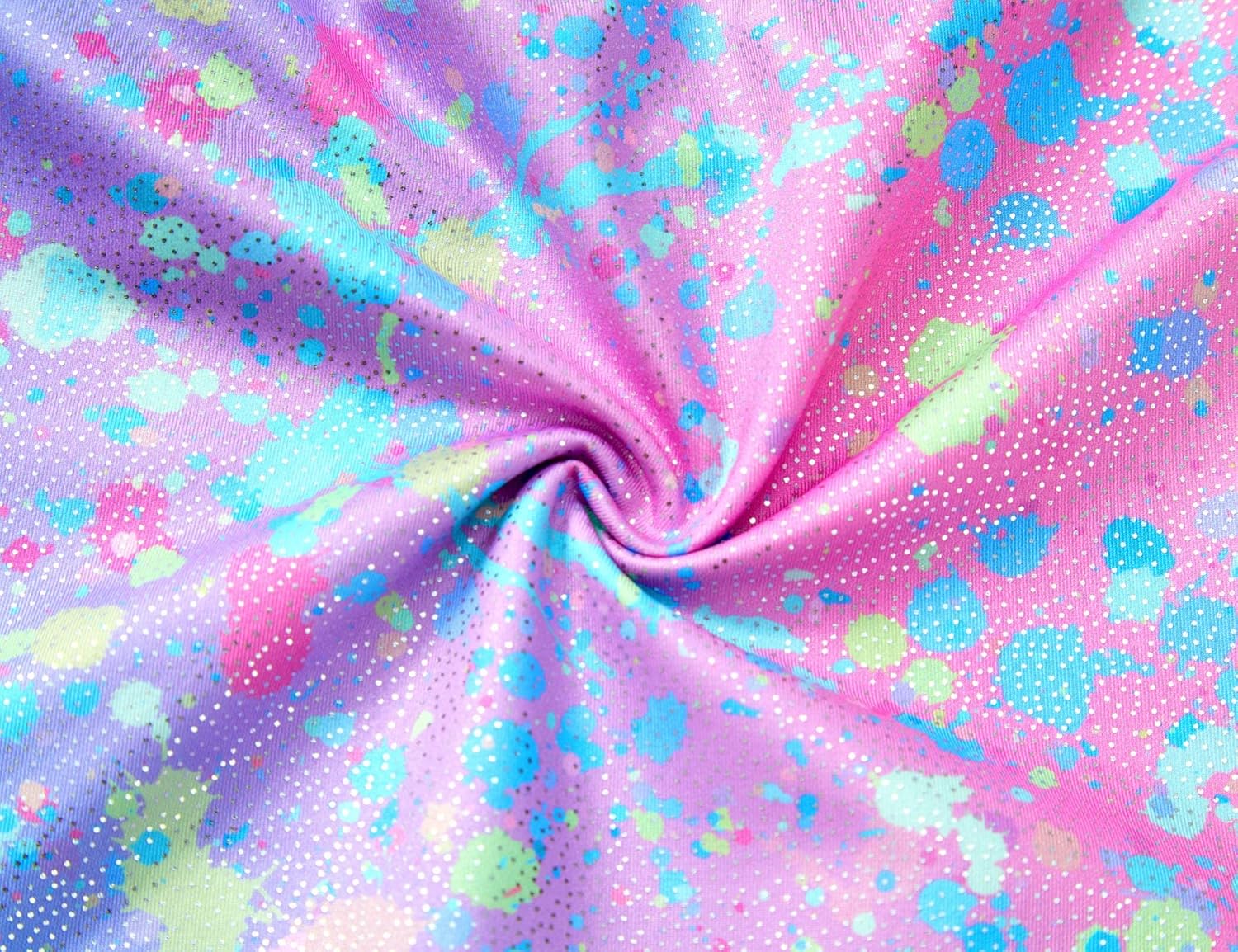 TENVDA Girls Ballet Leotards with Sparkly Skirt