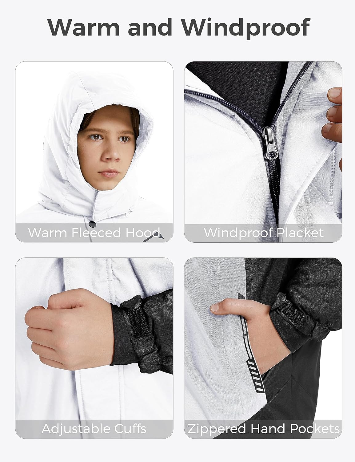 Wantdo Boys Ski Jacket