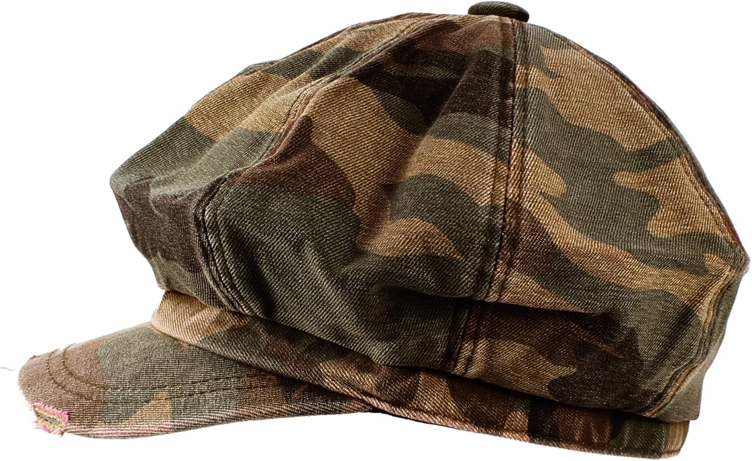 Morehats Packable Camouflage Newsboy Cap