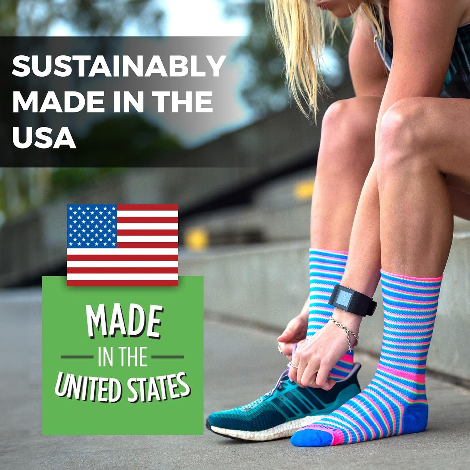 Wrightsock CoolMesh Running Socks